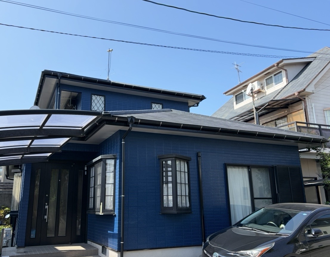 鹿児島市御物件様邸外壁塗装、屋根塗装工事
