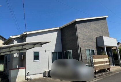 姶良市御物件様邸外壁塗装、屋根塗装工事