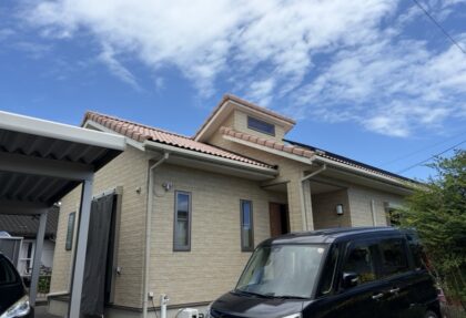 鹿児島市御物件様邸外壁塗装工事