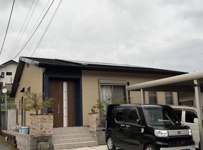 姶良市御物件様邸外壁塗装、屋根塗装工事