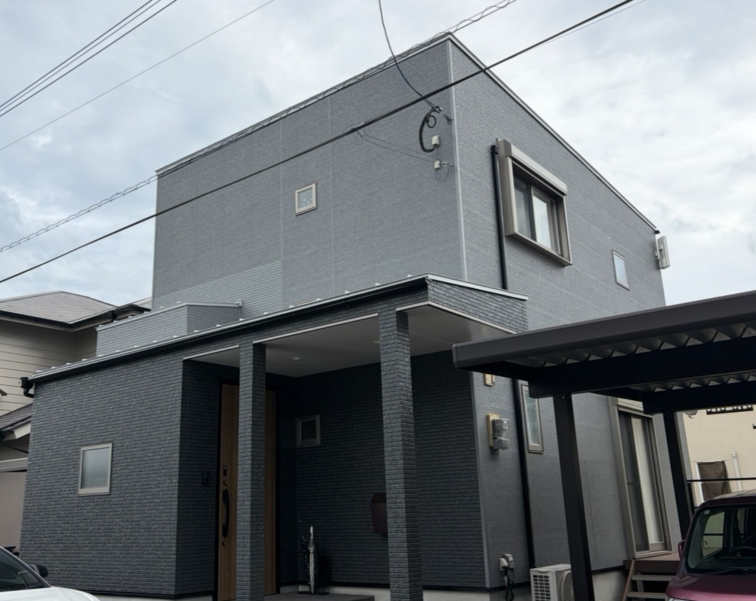 姶良市御物件様邸外壁塗装工事