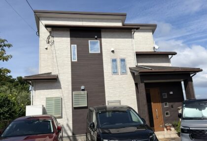 鹿児島市御物件様邸外壁塗装、屋根塗装工事